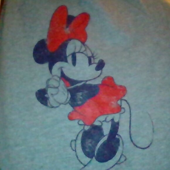 Disney Women's Minnie Mouse Crew Neck Sweatshirt - Picture 4 of 6